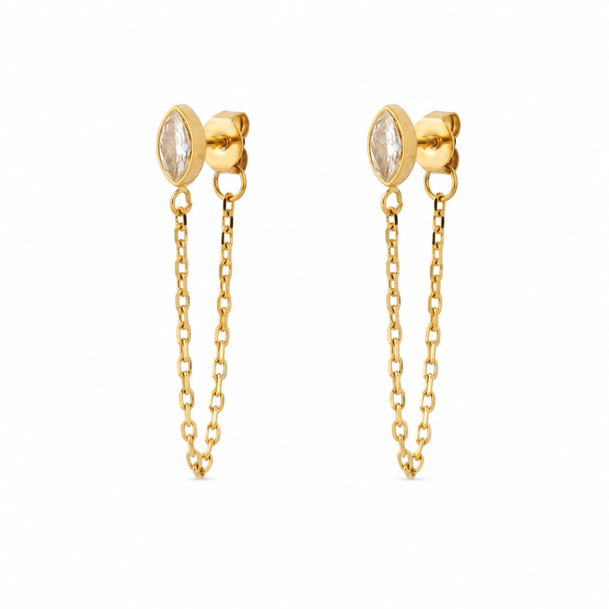 Marquise Pret Chain Dangler