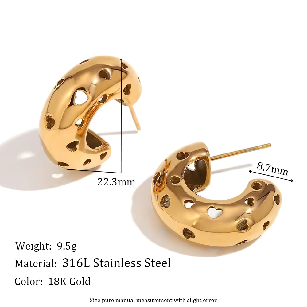 Scattered Hollow hoops Series