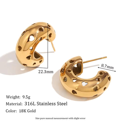 Scattered Hollow hoops Series