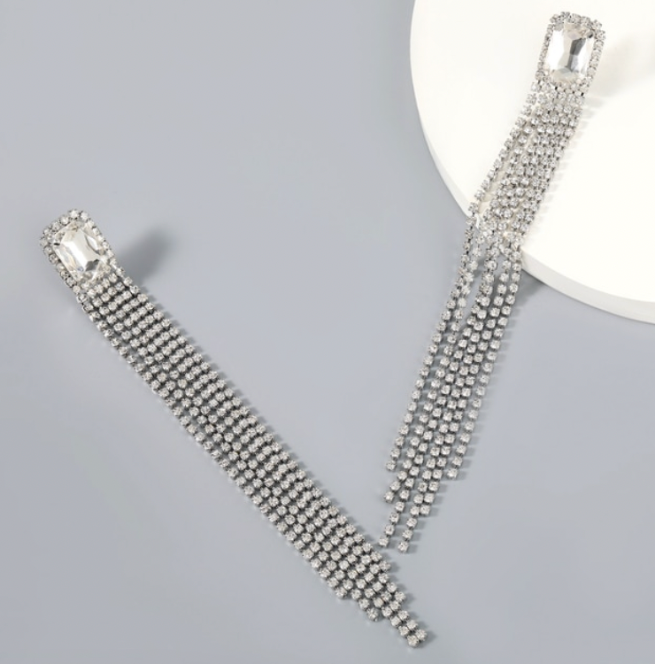 Tassel Chain Party Earrings