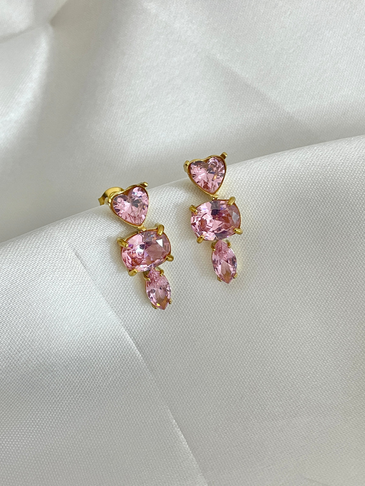 Lilac Pink earring series