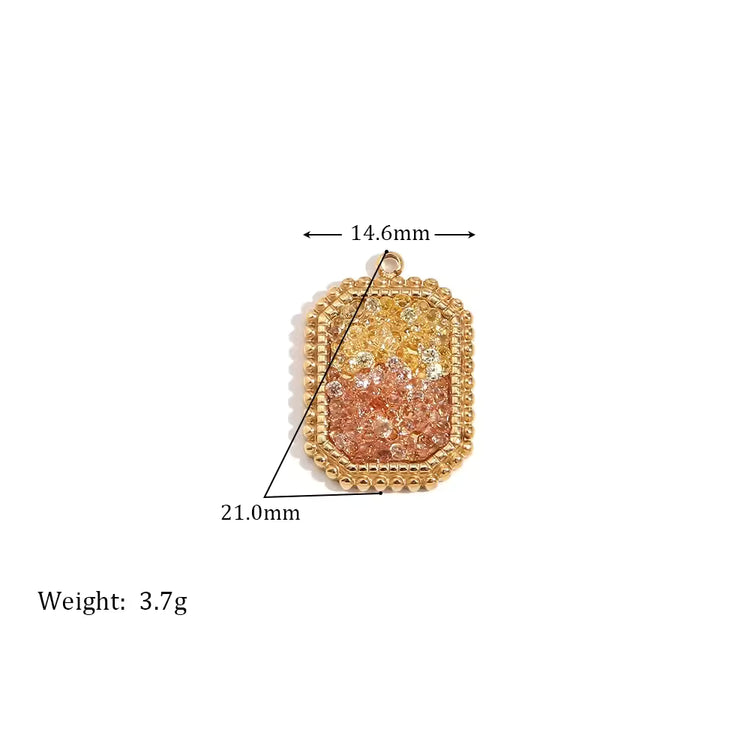 Yellow Ombre Charm
