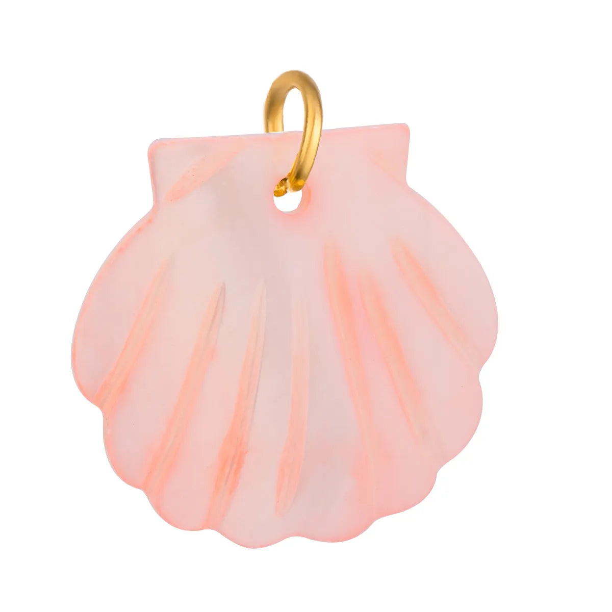 Peachy Shell Charm
