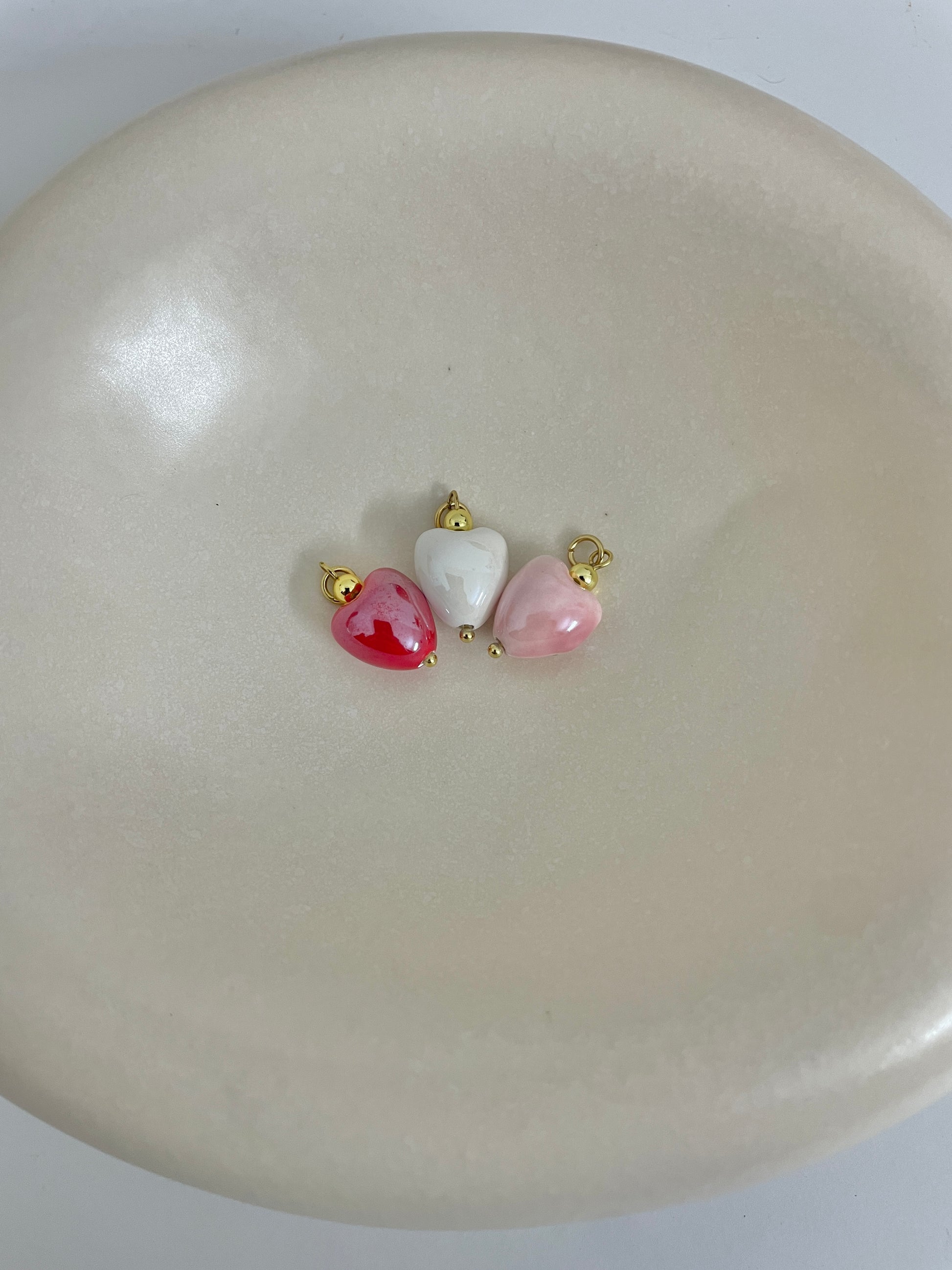 Glossy Heart Charm