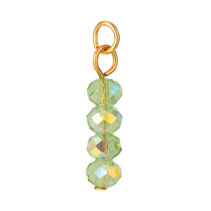 Glass Crystal bead Charm