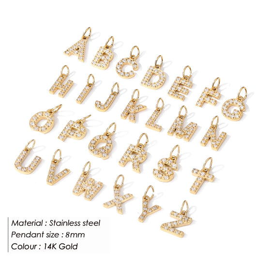 Alphabet Charm