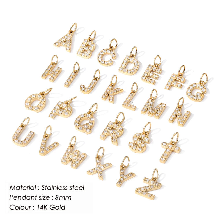 Alphabet Charm