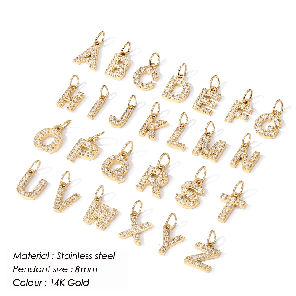 Alphabet Charm