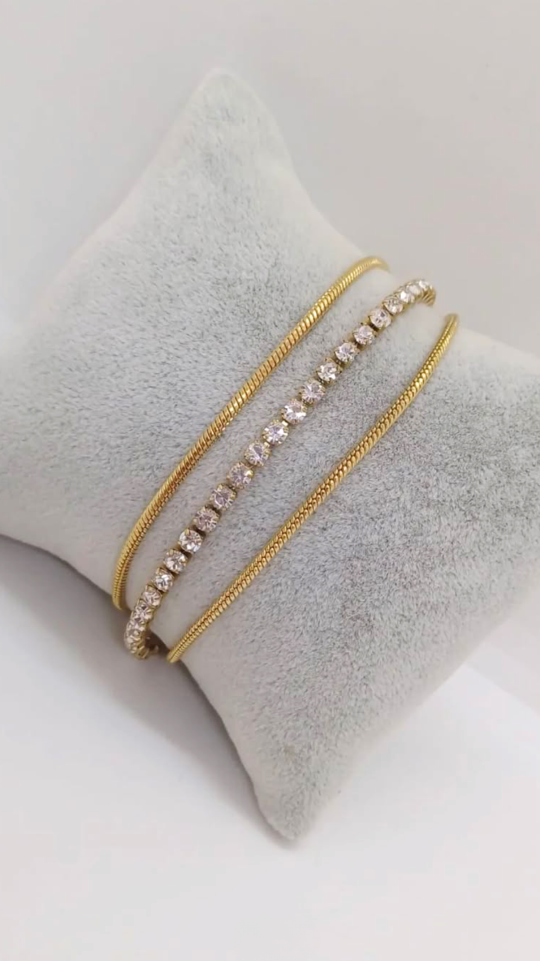 Bianca 3 layered bracelet