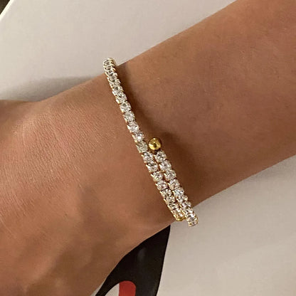 Pret Studded coil bangle