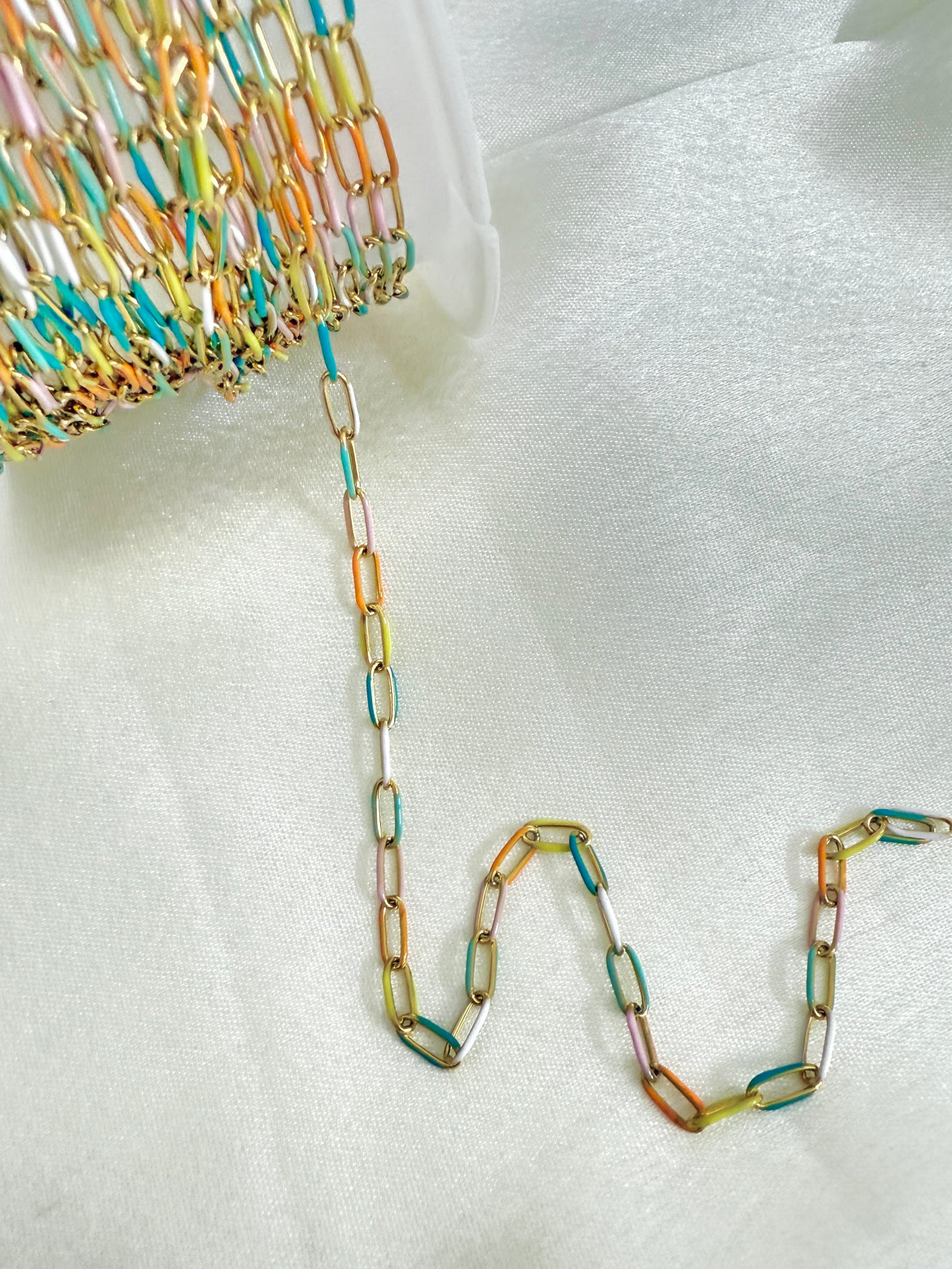 BYOJ Chains - Rainbow Paperlip Chain