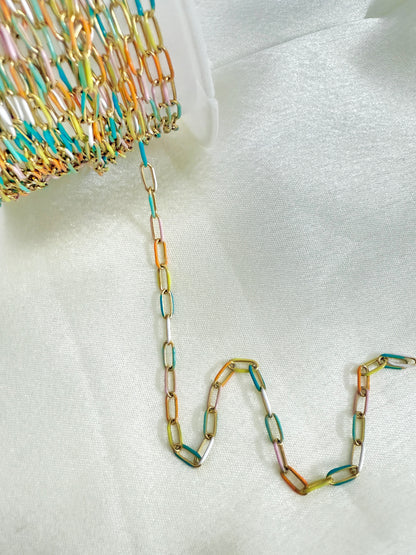 BYOJ Chains - Rainbow Paperlip Chain