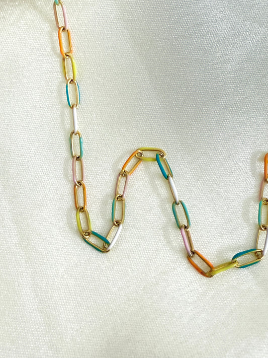 BYOJ Chains - Rainbow Paperlip Chain
