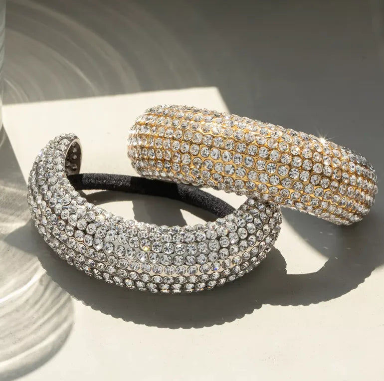 Domed Glitzy Hair-tie
