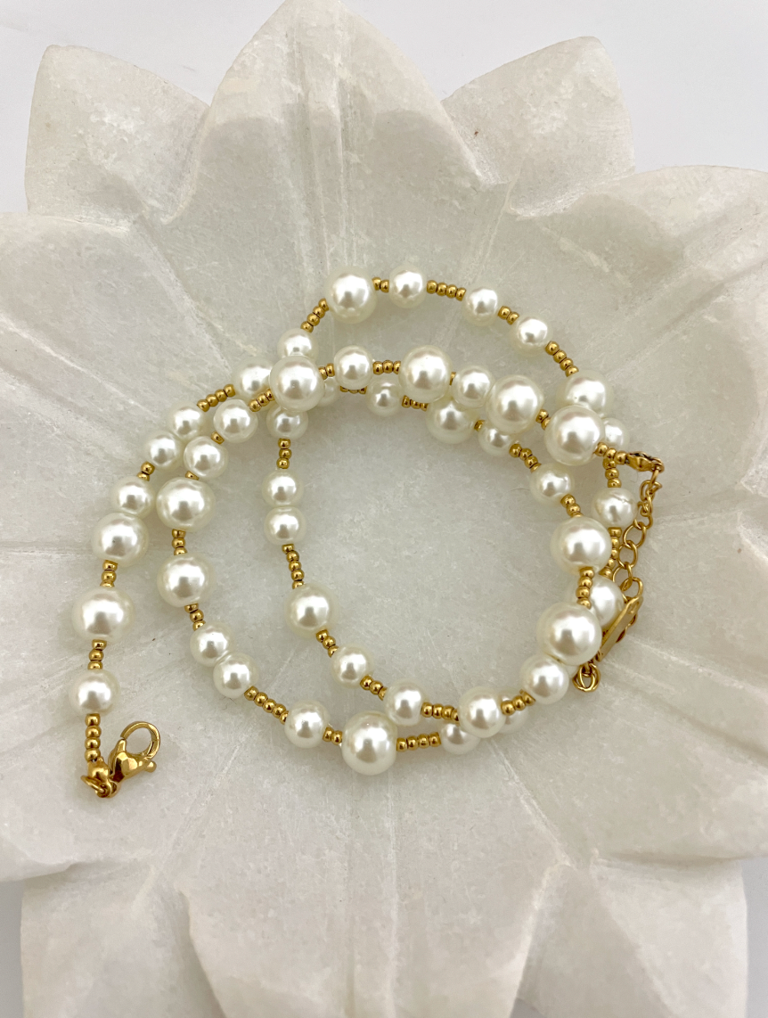 Pearl Long Necklace