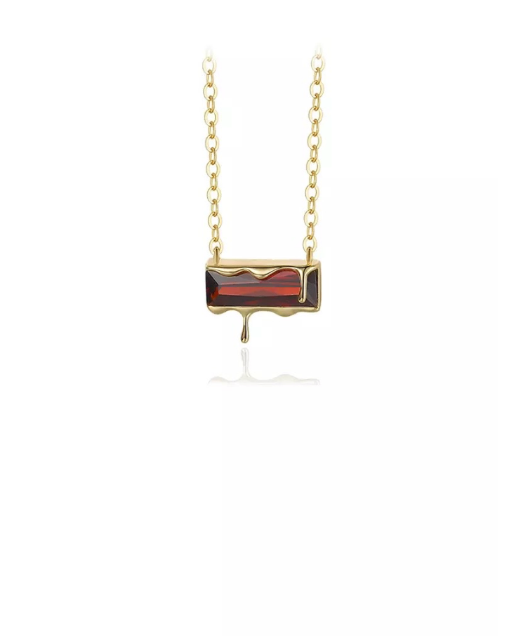 Red Lava Necklace