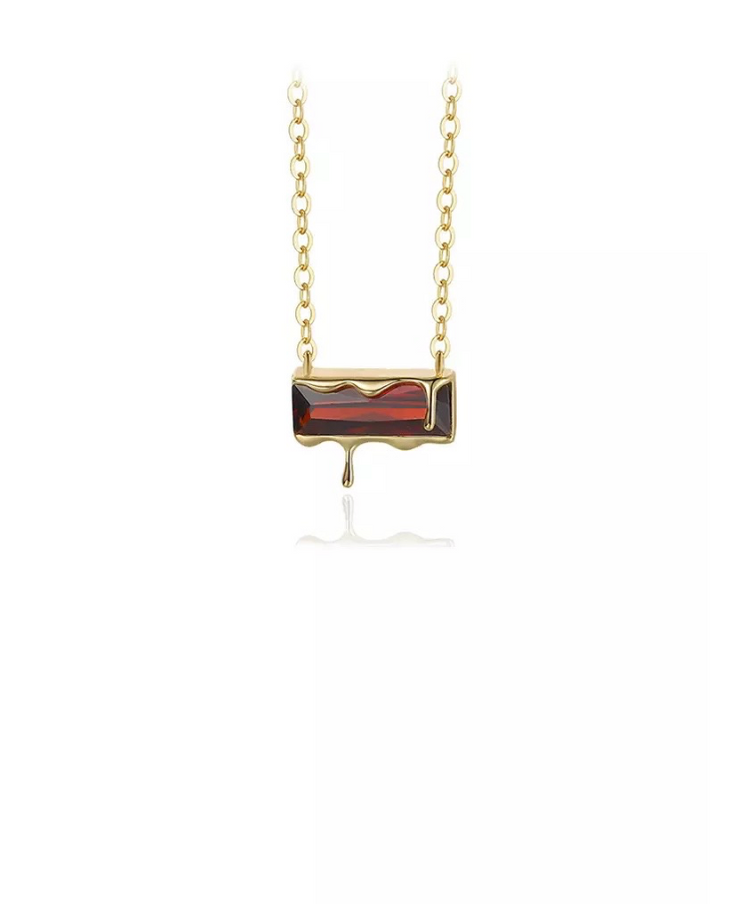 Red Lava Necklace