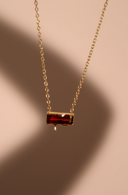 Red Lava Necklace