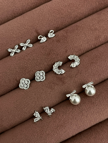 92.5 silver Mini studs