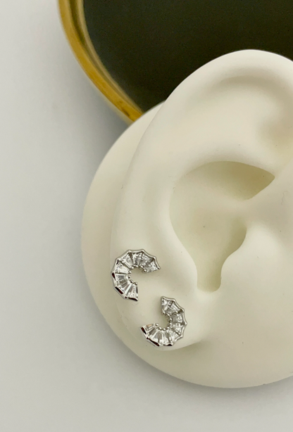 92.5 silver Mini studs