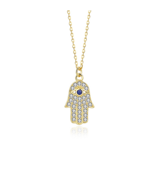 Hamsa Pendant in 92.5 Silver