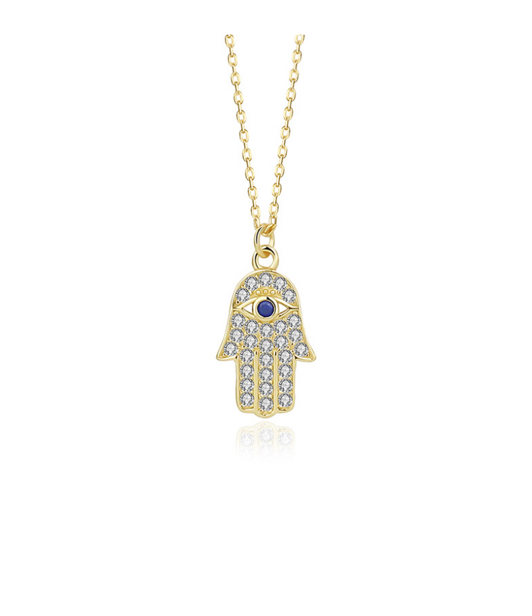 Hamsa Pendant in 92.5 Silver