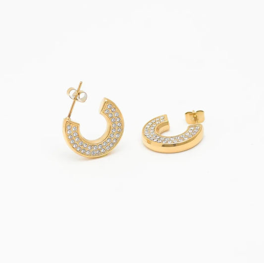 Alexia Studded hoops