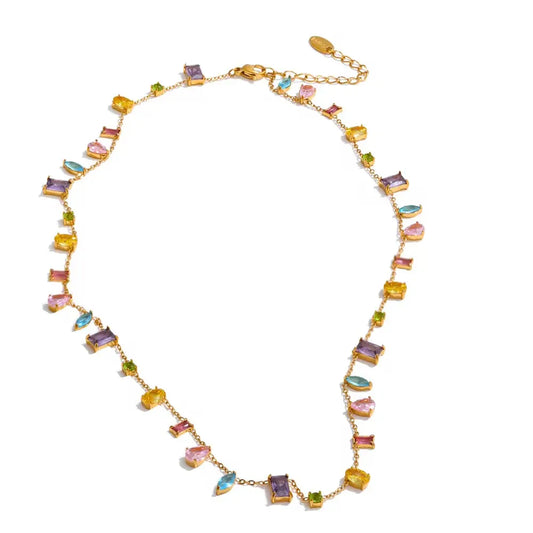 Motley & Klara Bespoke Luxe Zircon Necklace