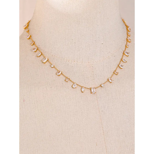 Motley & Klara Bespoke Luxe Zircon Necklace