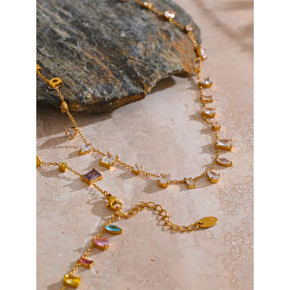 Motley & Klara Bespoke Luxe Zircon Necklace
