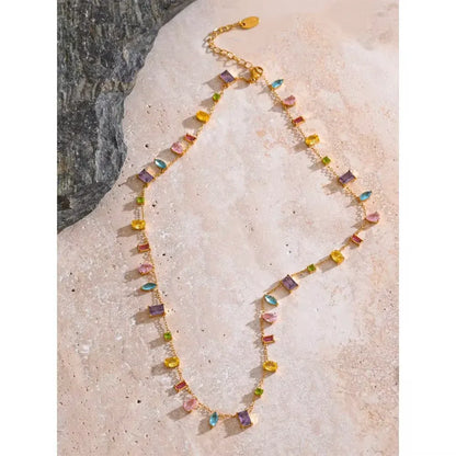 Motley & Klara Bespoke Luxe Zircon Necklace