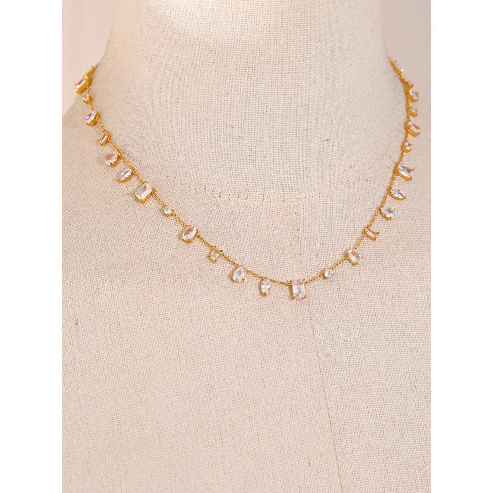 Motley & Klara Bespoke Luxe Zircon Necklace