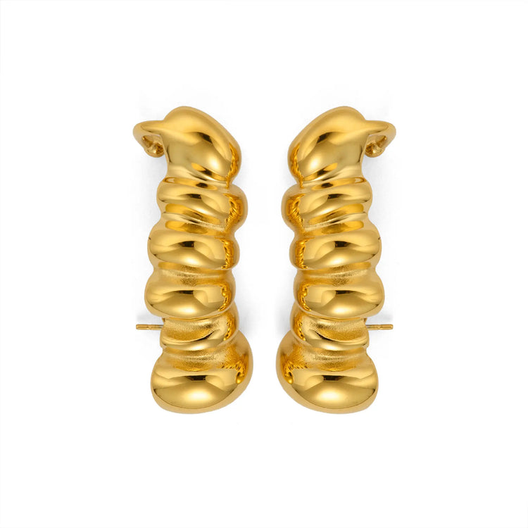 Golden Cuff Earrings