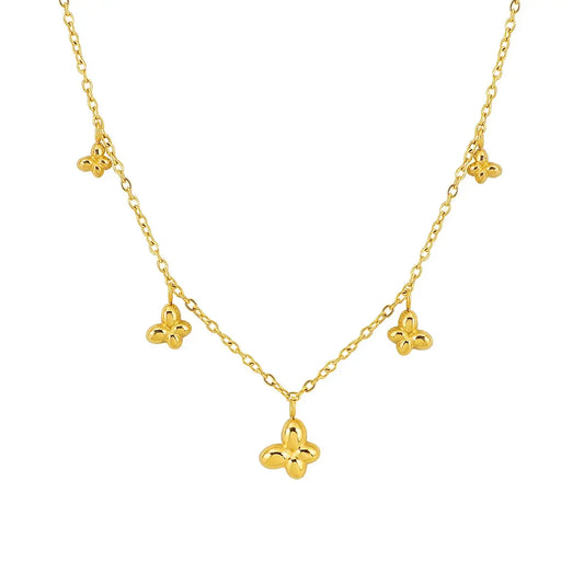 Dangling Butterfly Necklace