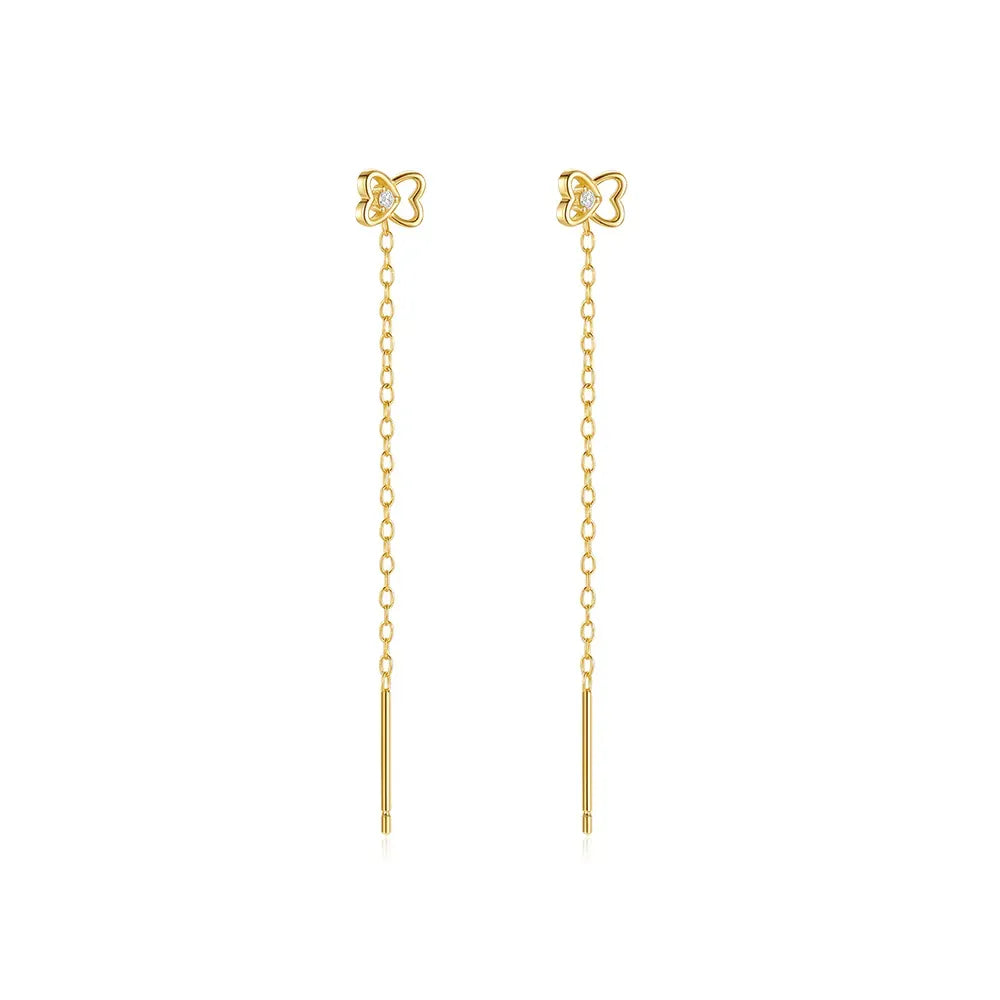 Mira Flutterfly Thread Earrings