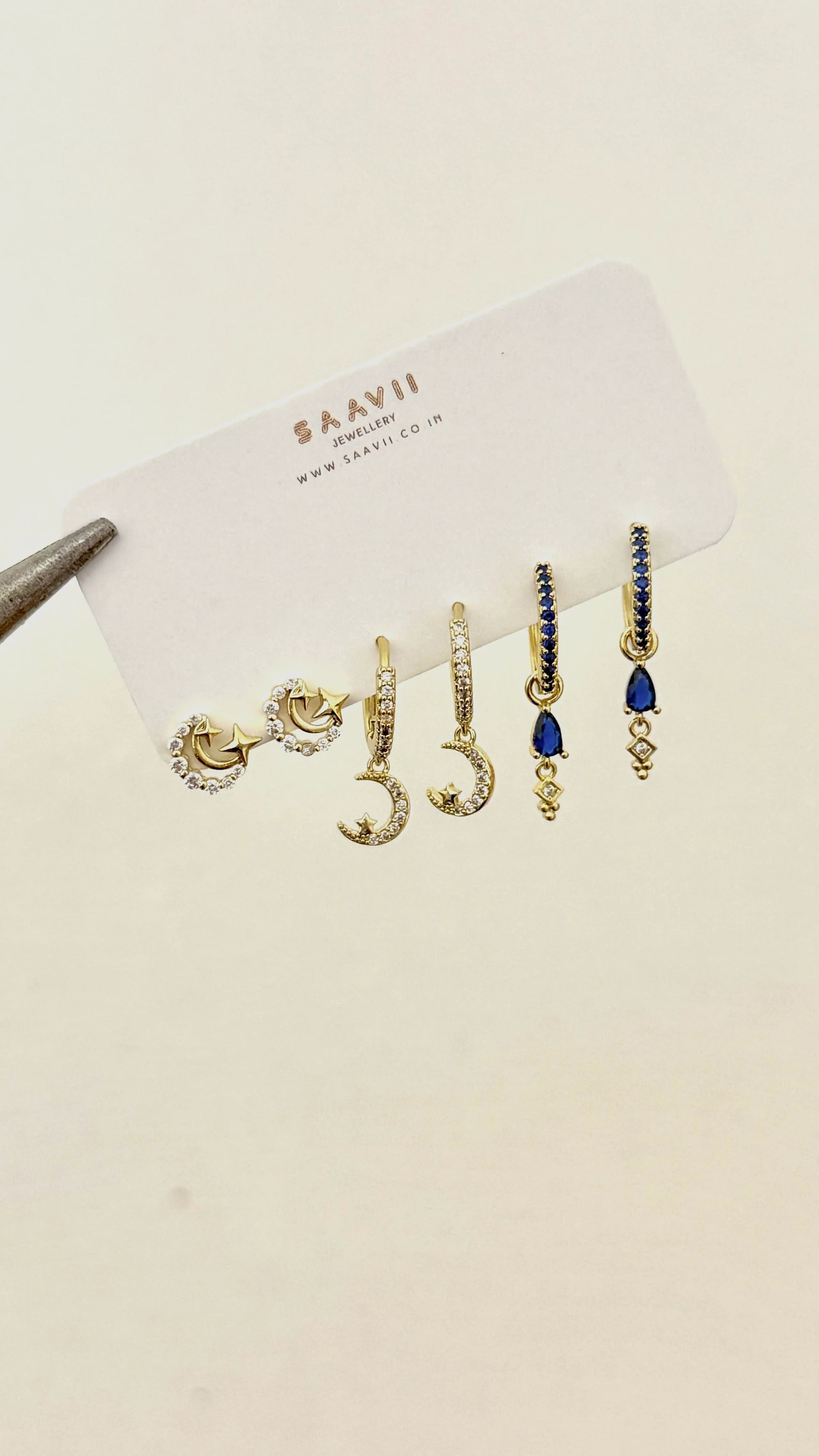 Moon Piercing Set