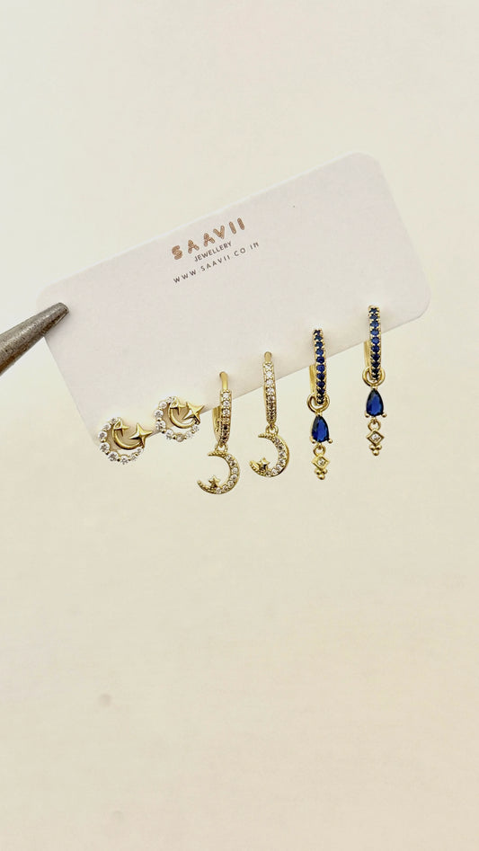 Moon Piercing Set