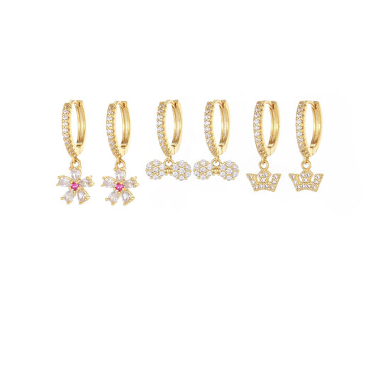 Floral Crown Piercing Set