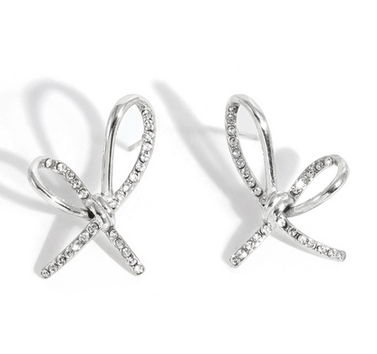 Knotty Bow Studs