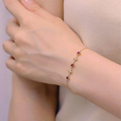 Sun Glaze Fluid Bracelet in 925 Silver