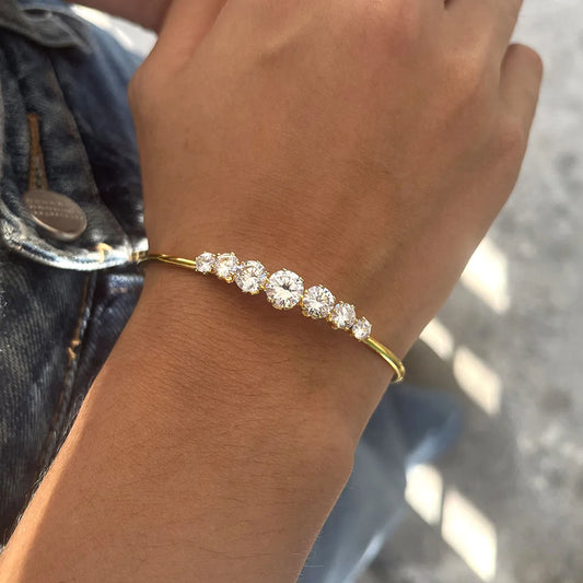 Chrissy Zircon Bangle