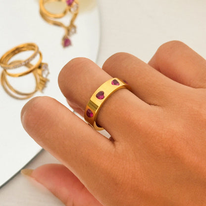 Pink Heart Band