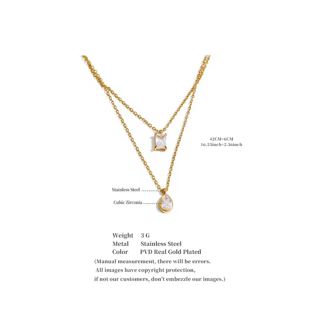 Zia Layered Necklace