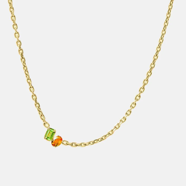Poppy Moissanite Necklace