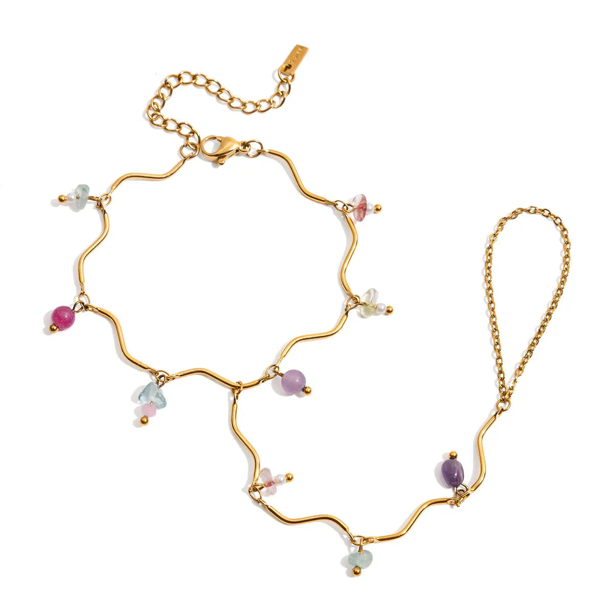 Charmed Candy Handchain with Ring