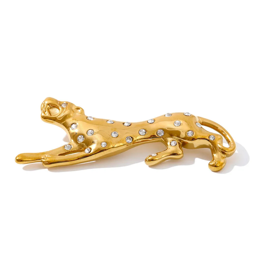 Leopard Brooch