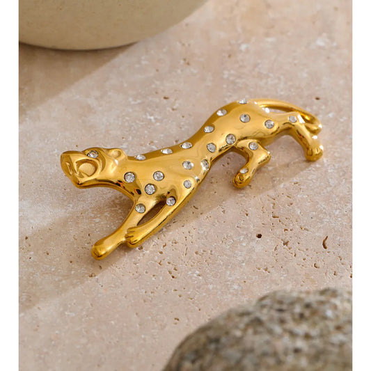 Leopard Brooch