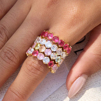 Pastel Studded Ring
