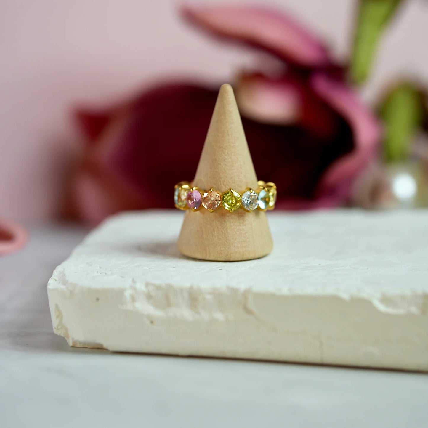 Pastel Studded Ring