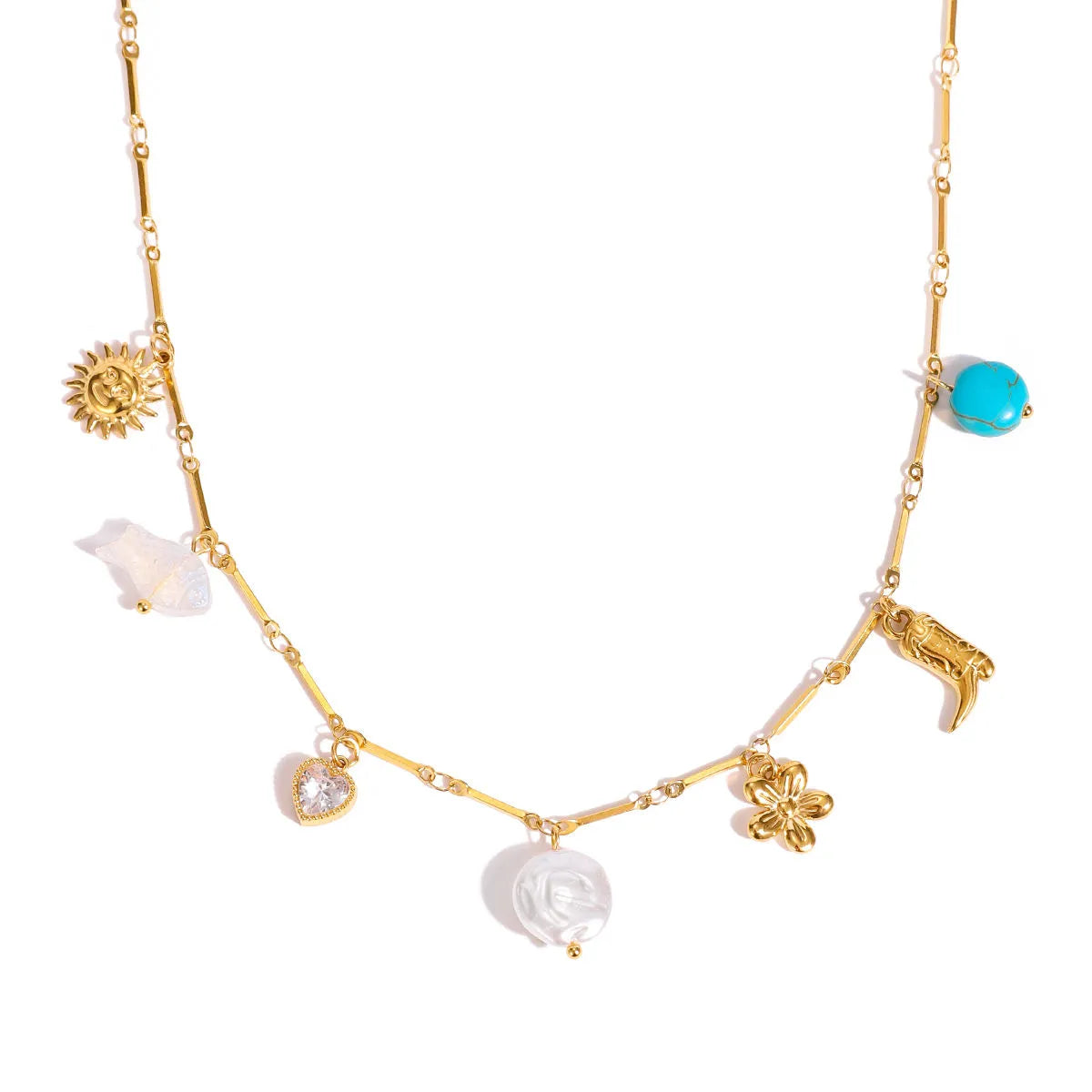 Beachy Charm Necklace